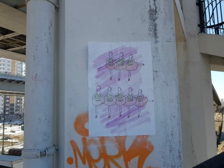Straßenkunst gegen das Regime